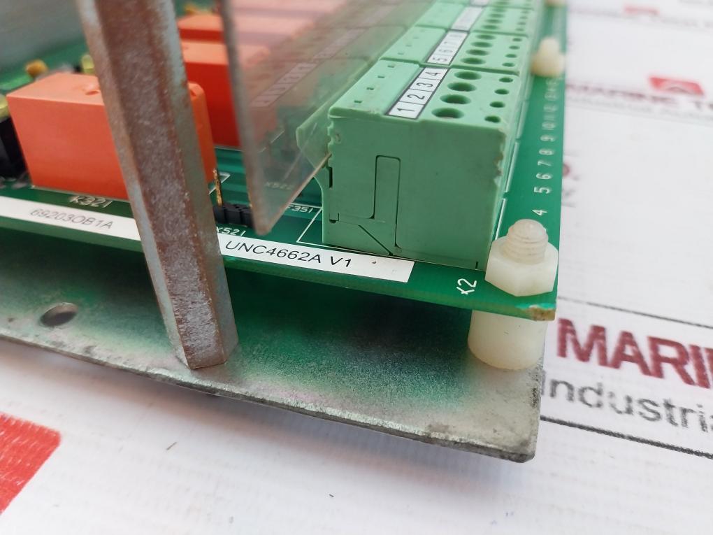Bhel Unc4662A V1 Printed Circuit Board 69203Ob1A