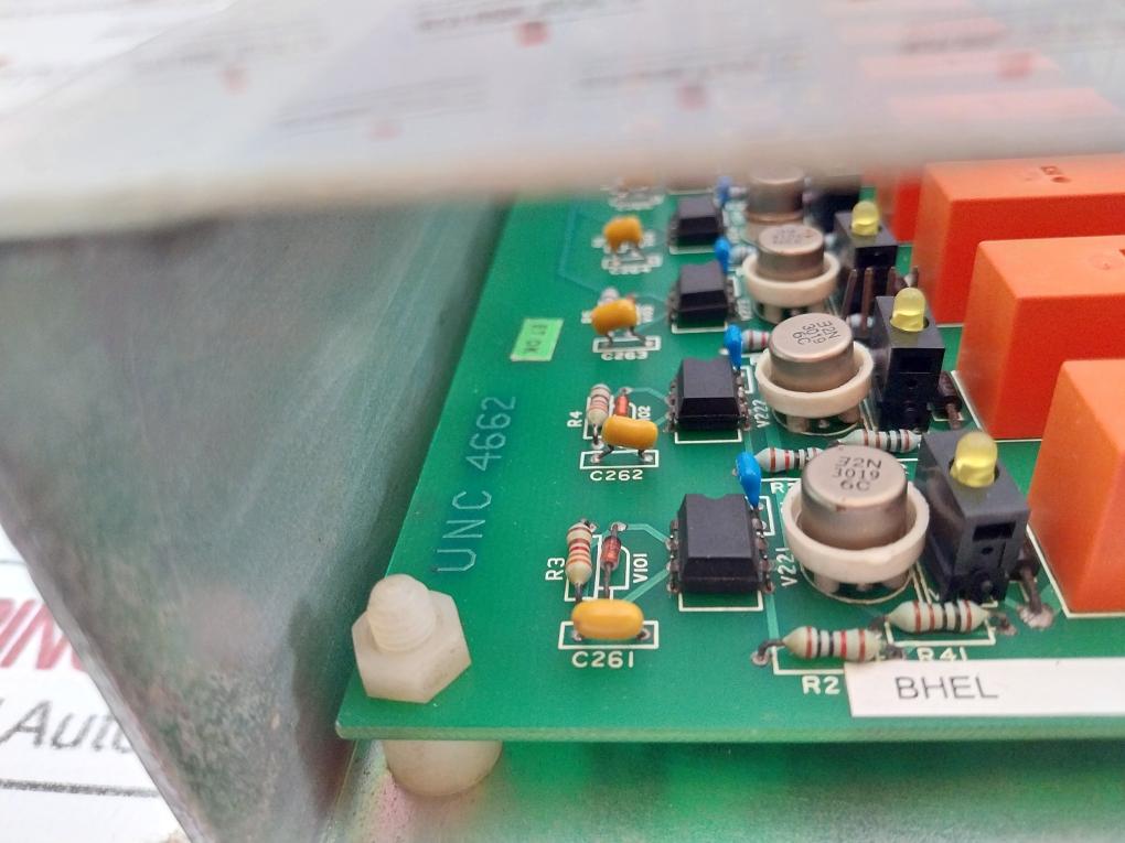 Bhel Unc4662A V1 Printed Circuit Board 69203Ob1A