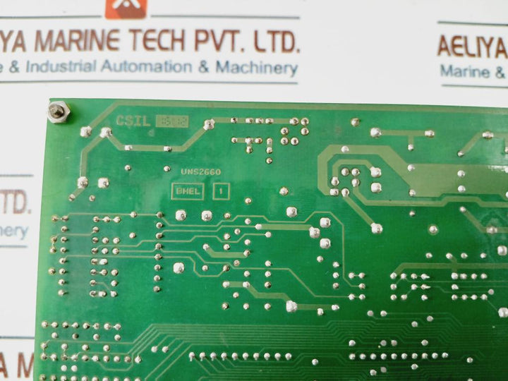 Bhel Uns 2660 Control Unit, Uns2660a V1