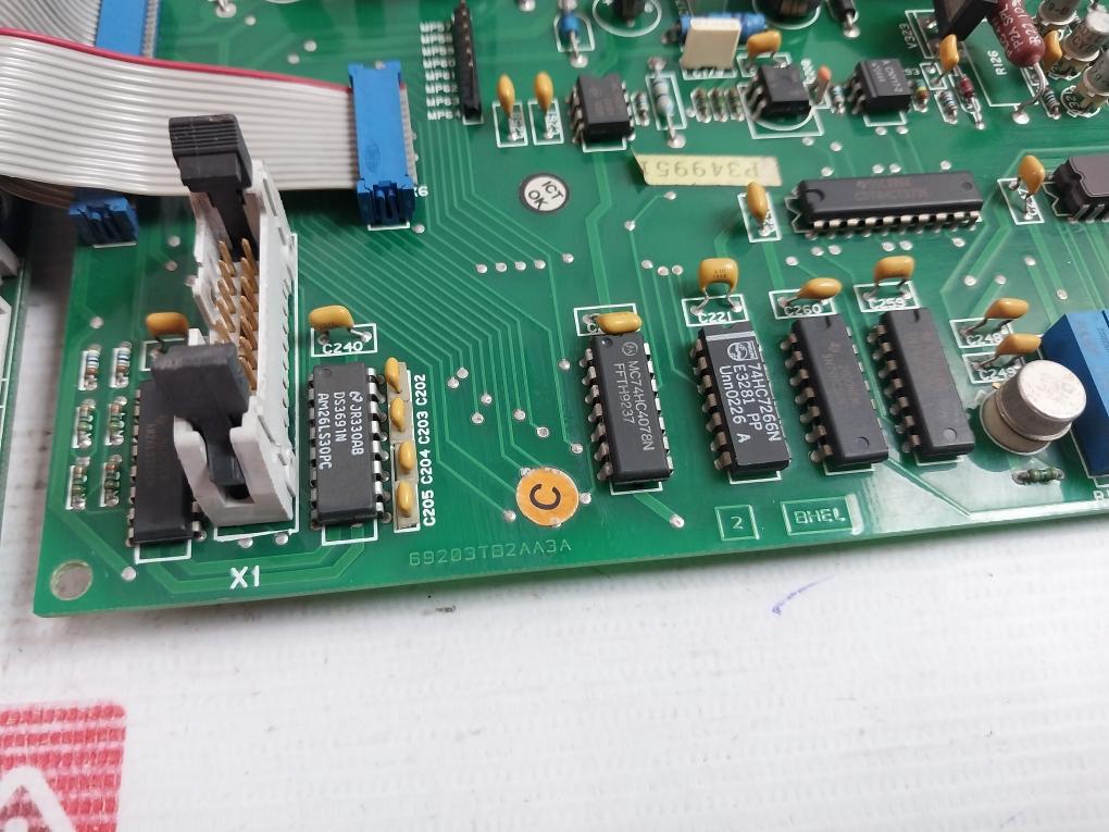 Bhel Uns2660 Pc Board For Hmi Control Panel 69203Tb2Aa3A, 69203Tb2Aa2A 05-30