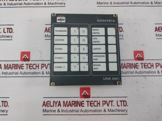 Bhel Uns 2661 Control Panel Printed Circuit Board