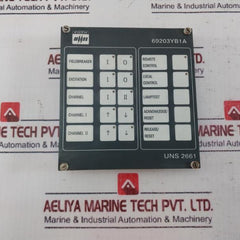 Bhel Uns 2661 Control Panel Printed Circuit Board