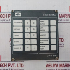 Bhel Uns 2661 Control Panel Printed Circuit Board