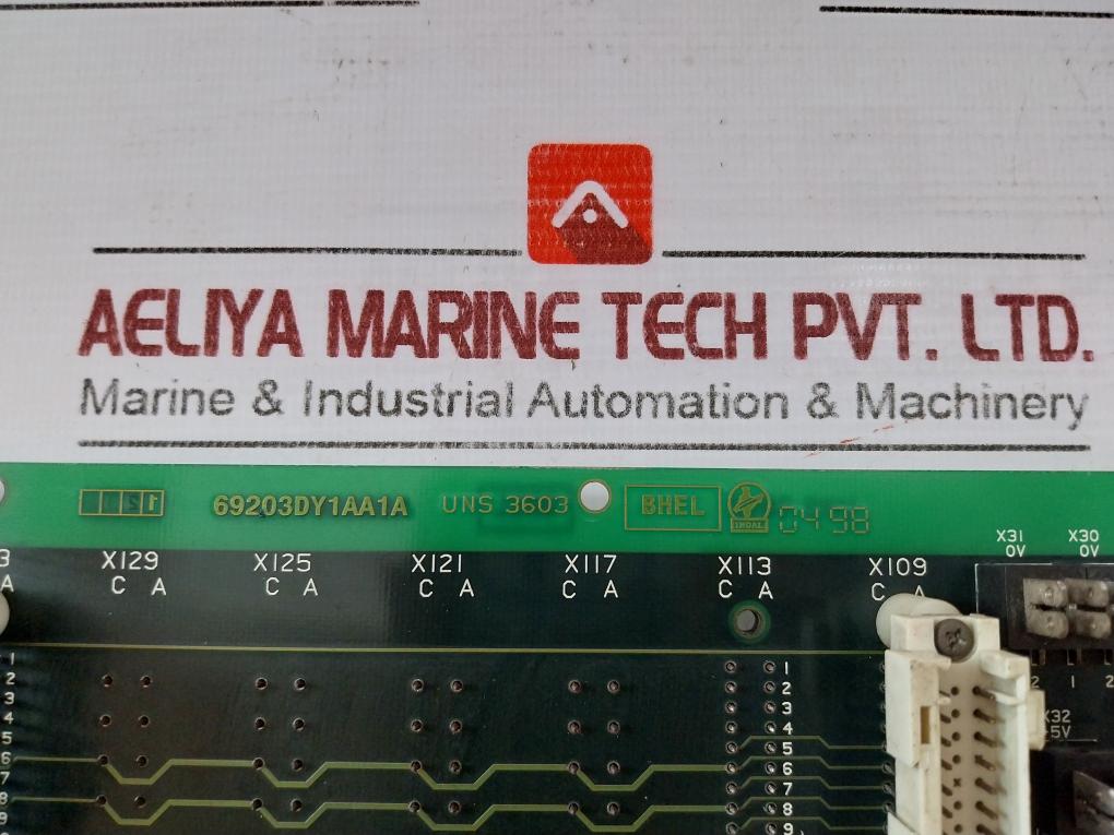 Bhel Uns 3603 Backplane Pcb Card 69203Dy1Aa1A