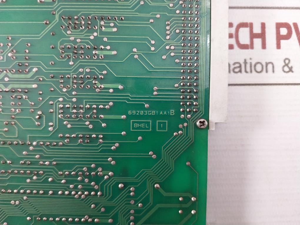 Bhel 69203Dy1Aa1A Modular Relay Control Panel System Rack 110/220V Dc