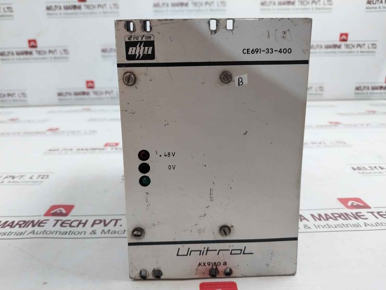 Bhel Ce691-33-400 Unitrol Power Supply Module Ce691-03-3902