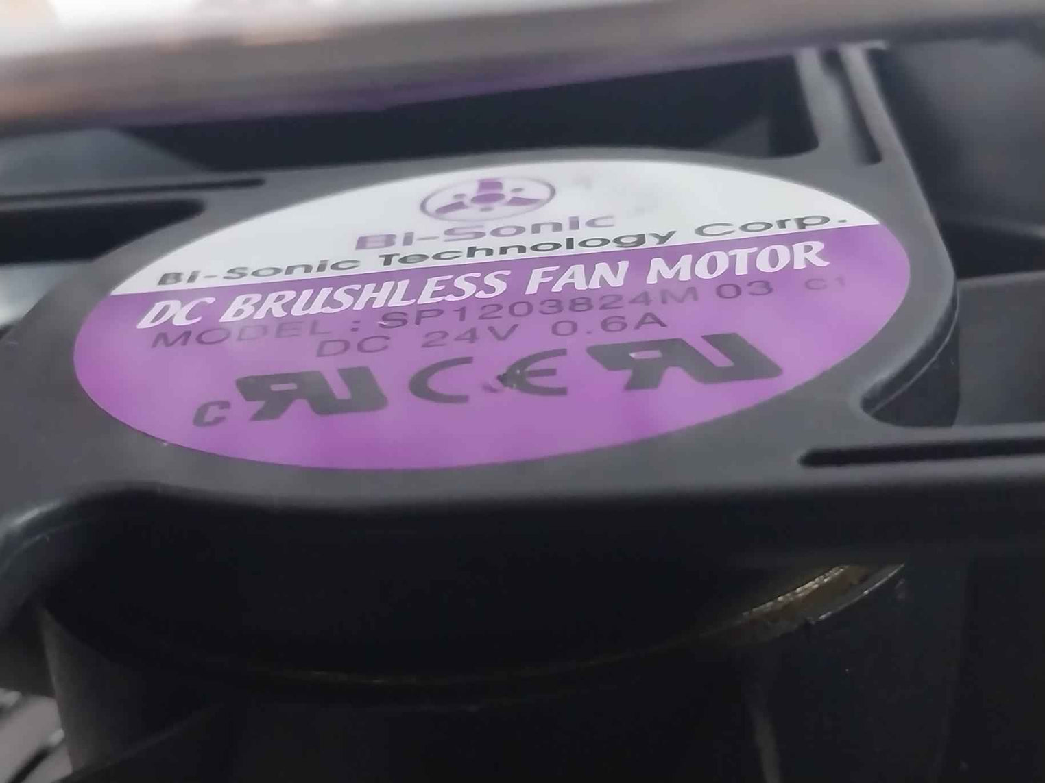 Bi-sonic Sp1203824M 03 Dc Brushless Fan Motor Dc 24V 0.6A