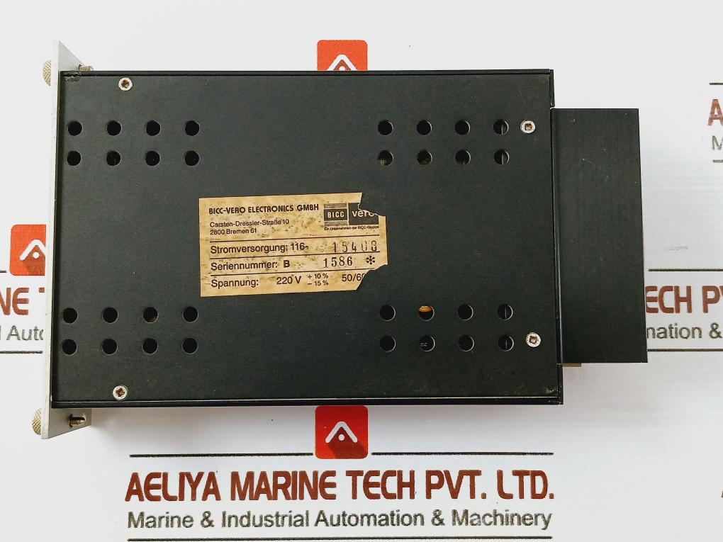 BICC-Vero Electronics PK30 Bivolt 116- 15408 Power Supply Unit 220V 50/60Hz