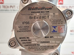 BIFOLD FLUIDPOWER Fp01-77i9 Solenoid Valve Pressure Switch 24VDC