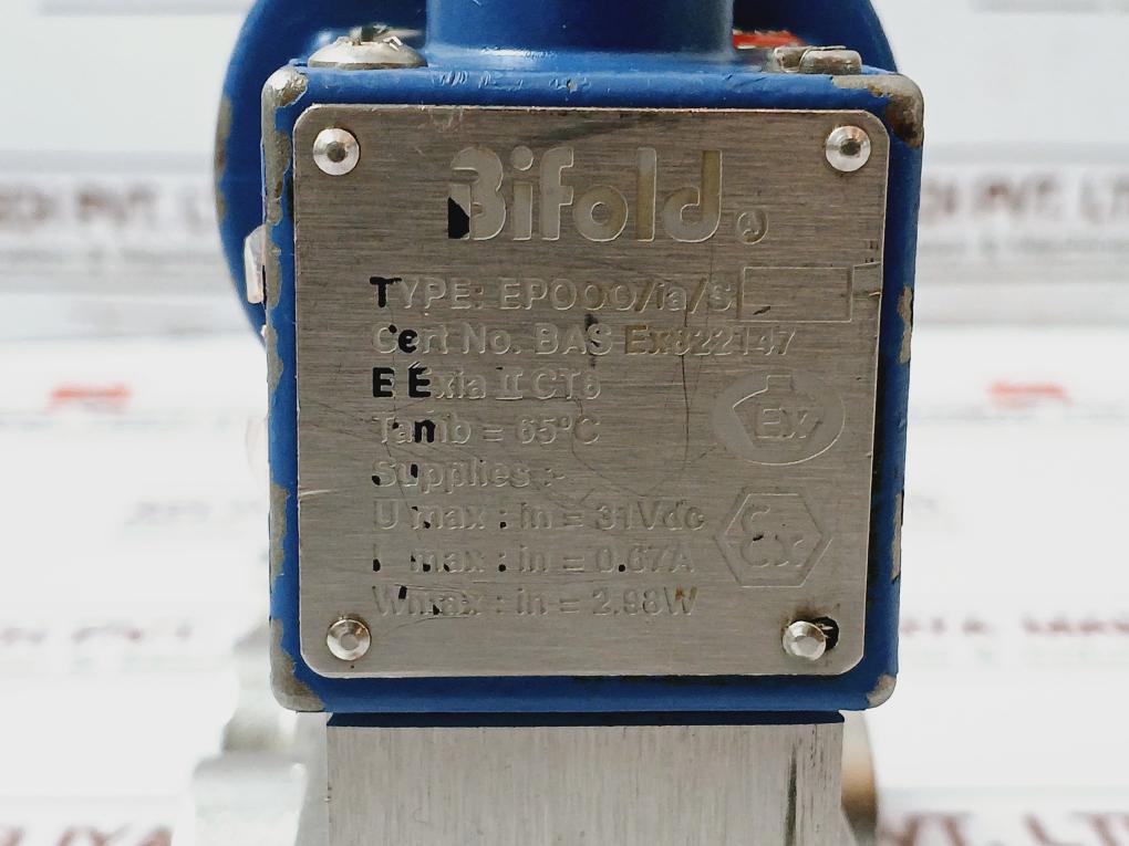 Bifold S12-e1-52-xx-00-98a Valve, Ep000/ia/s