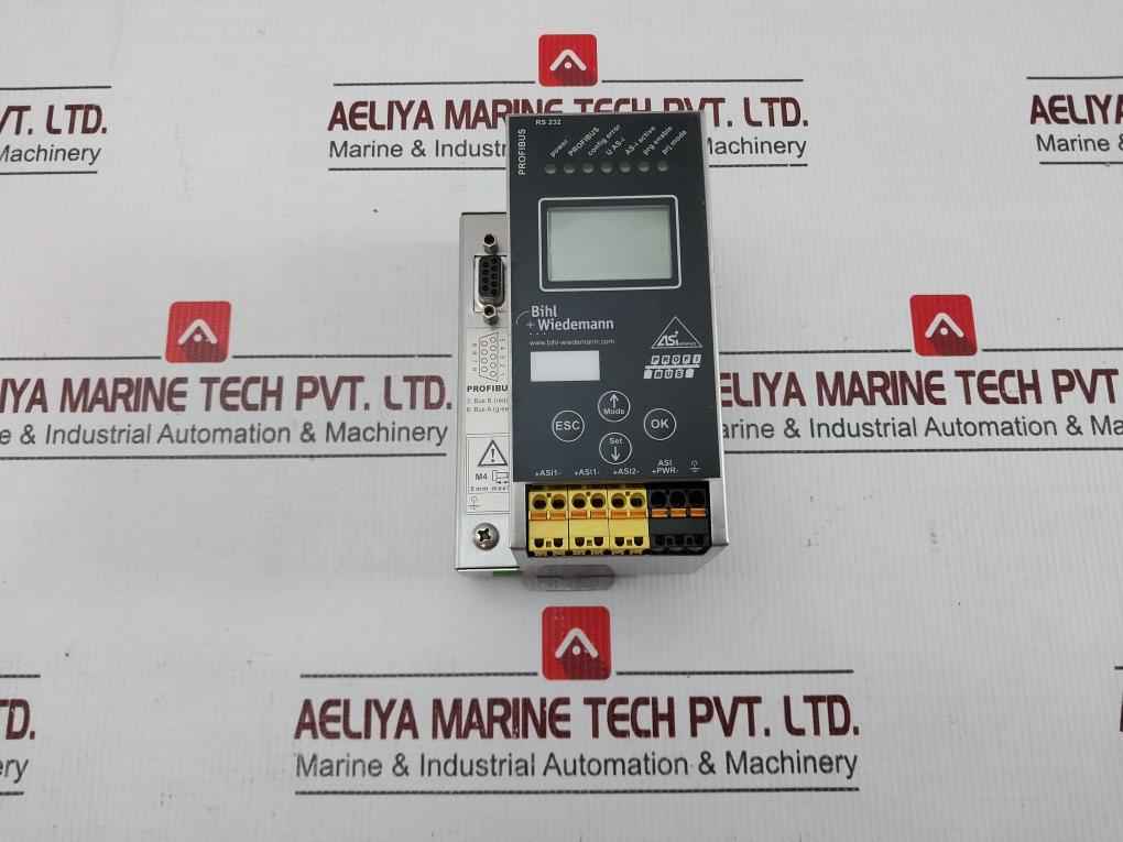 Bihl+Wiedemann Bwu1569 Profibus Gateway In Stainless Steel Rs485