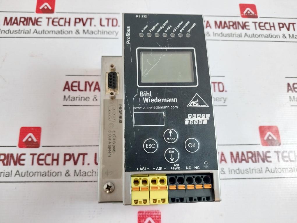 Bihl+wiedemann Bwu1567 As-interface Profibus Gateway 30v 11660