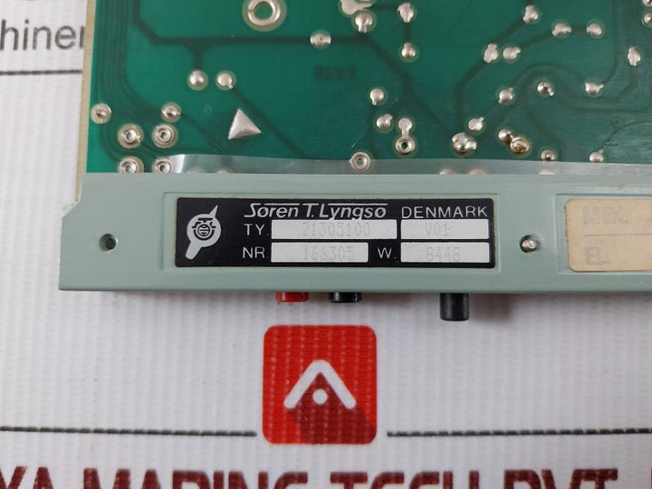 Binary Control Unit Pcb Soren T.Lyngso 21305100 V01