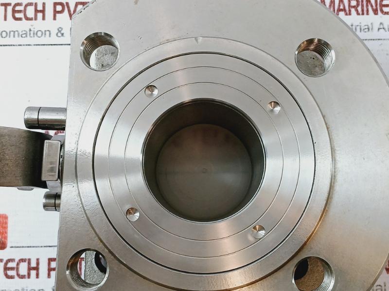 Binox Aisi316 Pn16 Selene Stainless Steel On-off Valve W/ Handle Cf-8m 2871x609