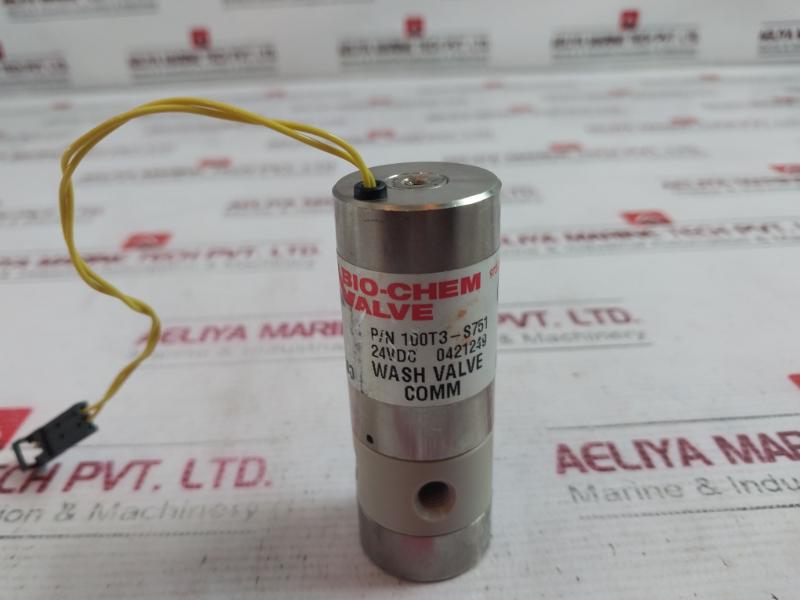 Bio-chem 100T3-s751 Solenoid Valve 0421249 973-263-3001