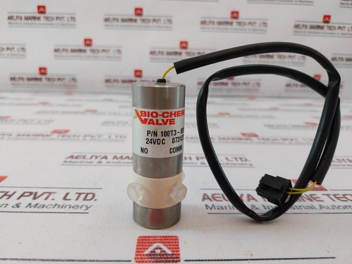 Bio-chem 100T3-s911 Solenoid Isolation Valve 24Vdc 973-263-3001
