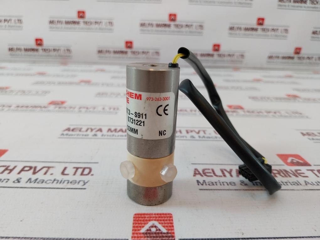 Bio-chem 100T3-s911 Solenoid Isolation Valve 24Vdc 973-263-3001