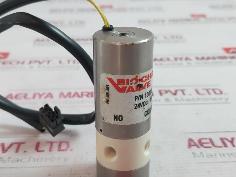 Bio-chem 100T3-s911 Solenoid Isolation Valve 24Vdc 973-263-3001