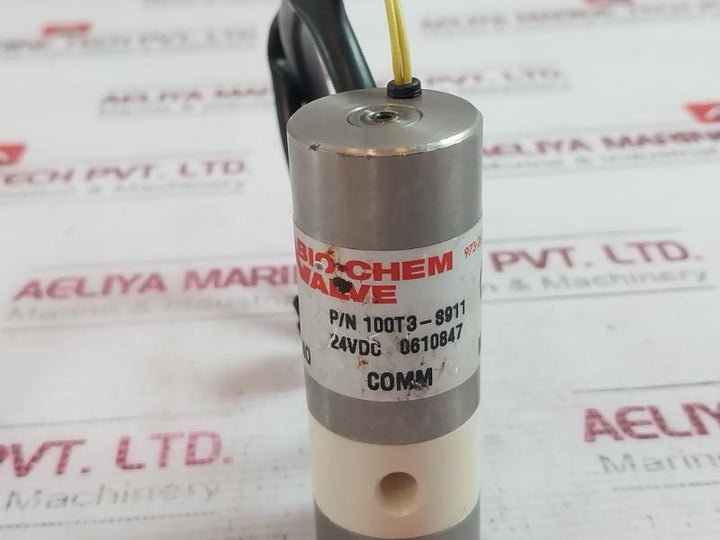 Bio-chem 100T3-s911 Solenoid Isolation Valve 24Vdc 973-263-3001 34.261
