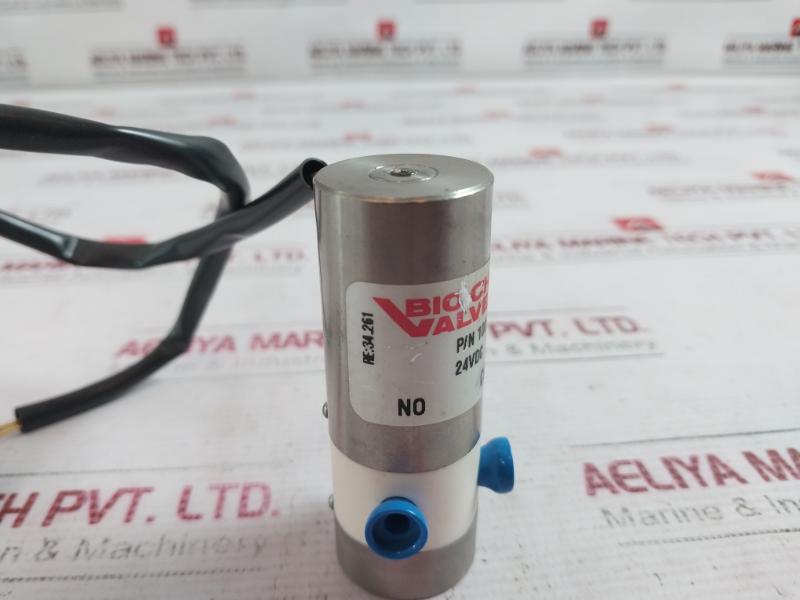 Bio-chem Valve 100T3-s911 Solenoid Isolation Valve 24Vdc 0320514 973-263-3001