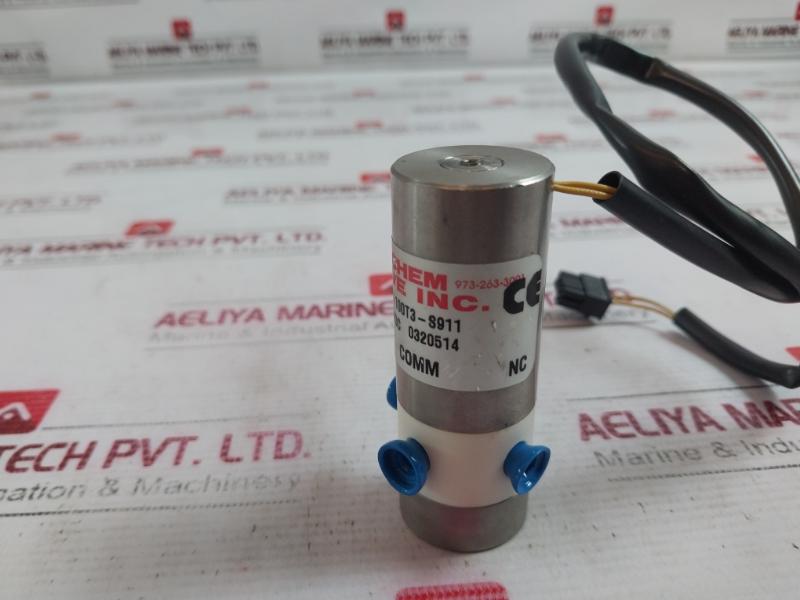 Bio-chem Valve 100T3-s911 Solenoid Isolation Valve 24Vdc 0320514 973-263-3001