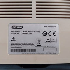 Bio-rad Cfx96 Real-time Pcr Detection System Rev A 10011293
