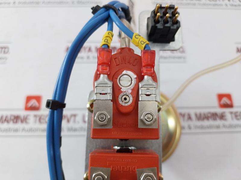 Bircher Dw40 Pressure Wave Switch Rev 00 3Hne 09508-1 1910-10