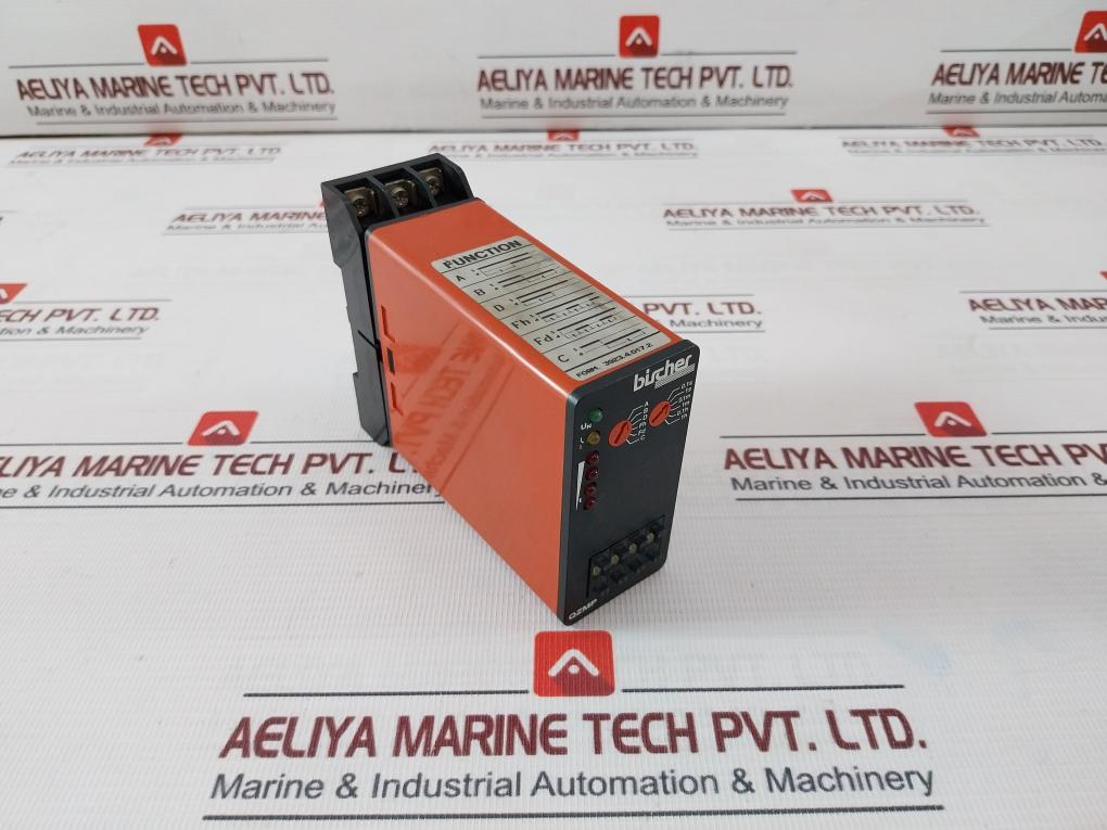 Bircher Qzmp-u1 Time Relay 12-72V Acdc 6A/250 Vac 10/250~