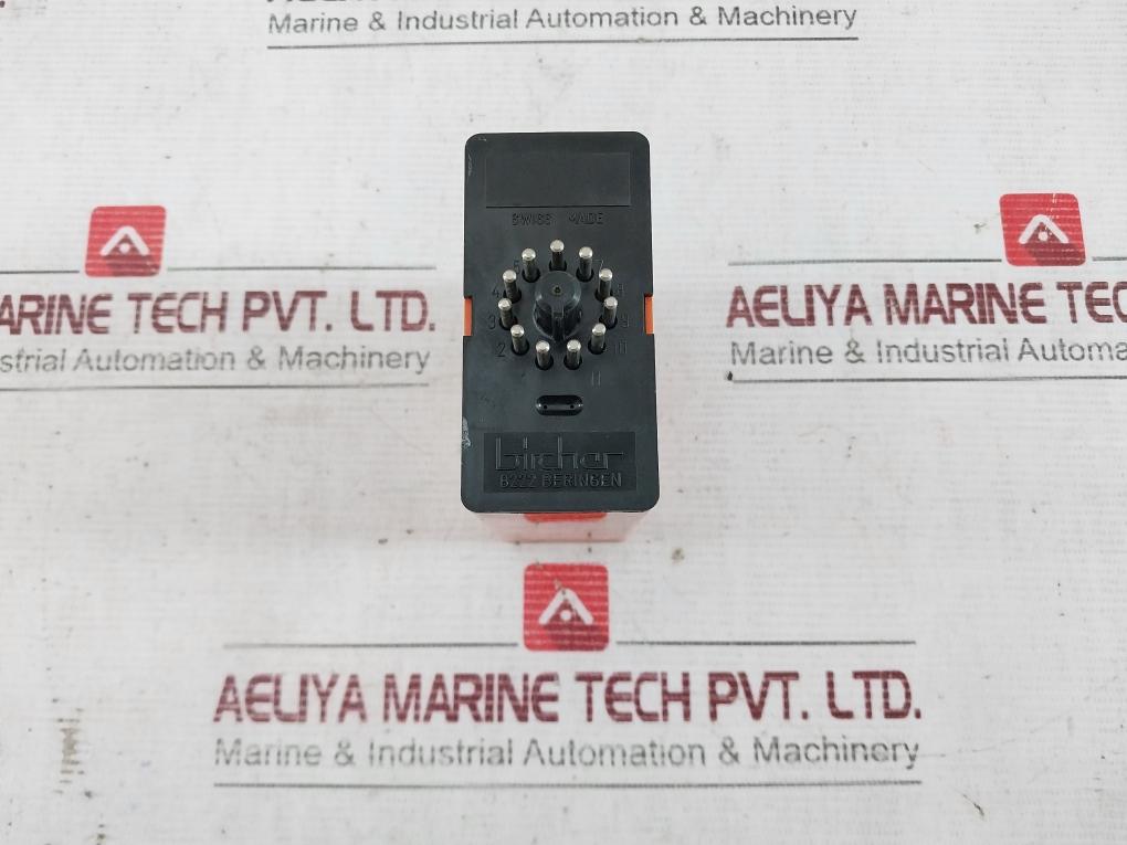 Bircher Qzmp Time Delay Relay 6A 250Vac Ac 20-66V Dc 11-72V 3849.4.134