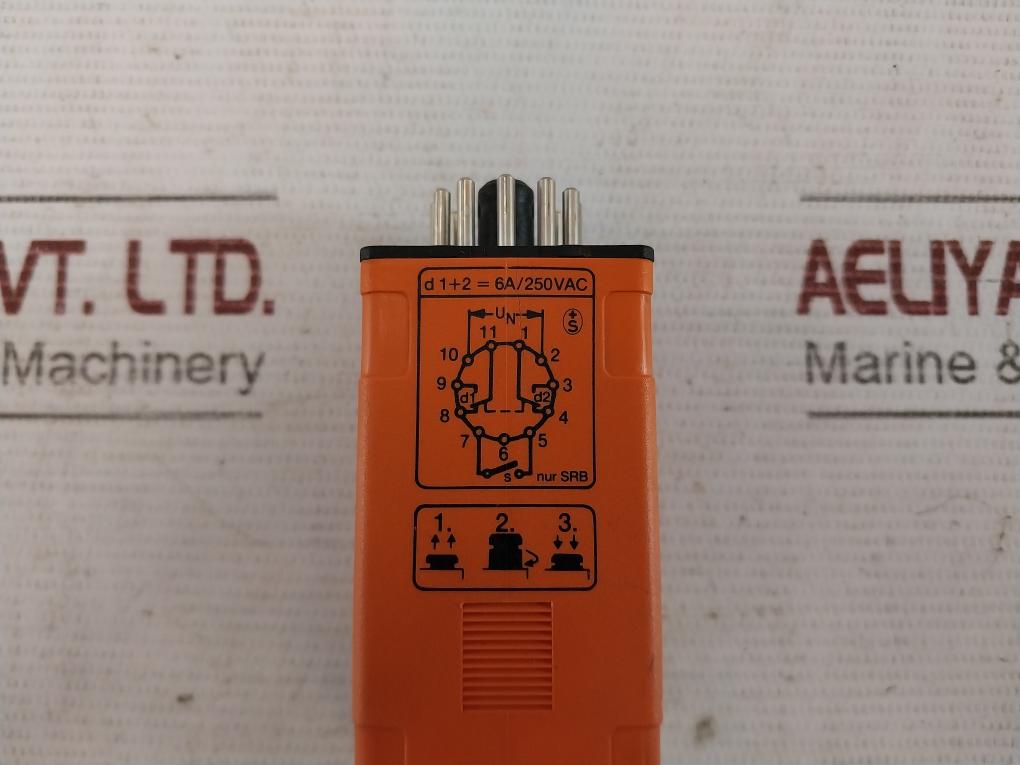 Bircher Srb Timer 24-48V Ac/Dc 1,5Va 6A/250Vac 0,1S-10 Min