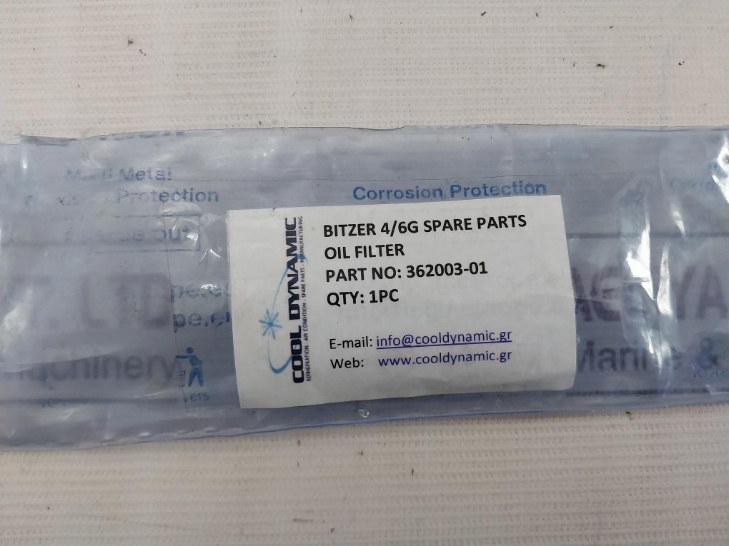 Bitzer 362003-01 Oil Filter