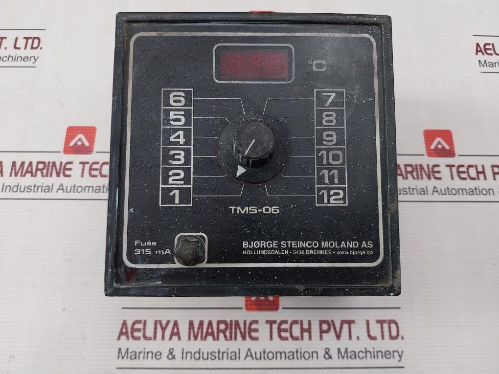 Bjorge Steinco Moland Tms-06 Temperature Control Unit (Not Working)