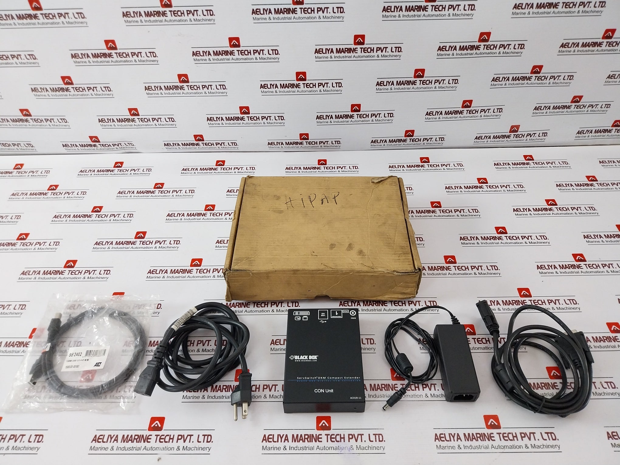 Black Box Acx1R-11-c Dkm Compact Extender Unit Set Kvm Receiver Gy9802 E144357