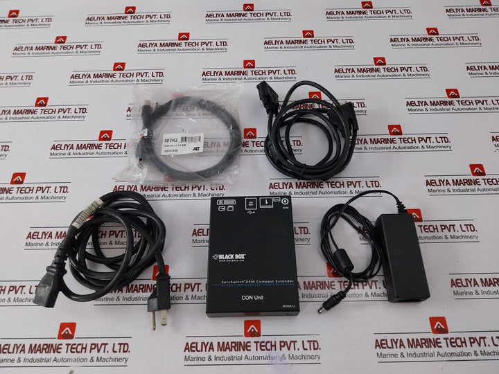 Black Box Acx1R-11-c Dkm Compact Extender Unit Set Kvm Receiver Gy9802 E144357
