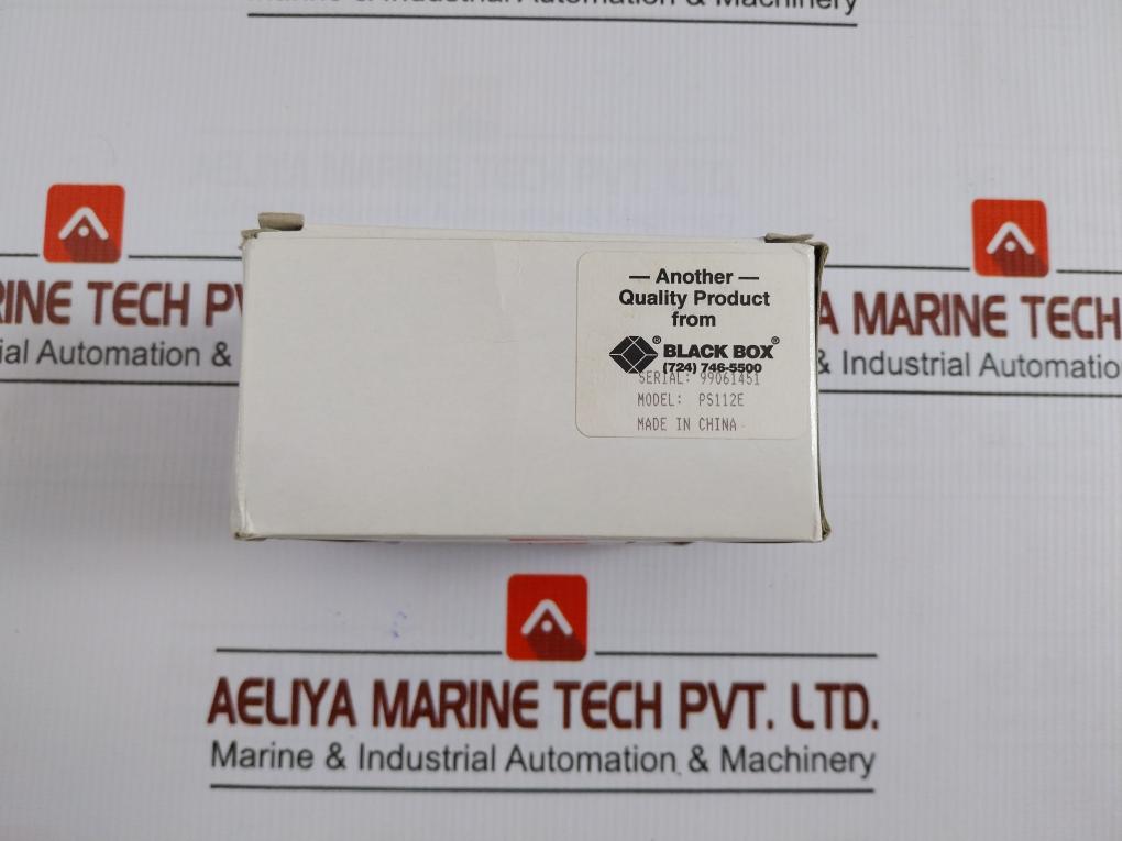 Black Box Asynchronous Fiber Driver Md940A-mst Input 100-240Vac 50-60Hz 0.2A