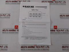 Black Box Jpm440A Splice Tray Kit For Mechanical And Fusion
