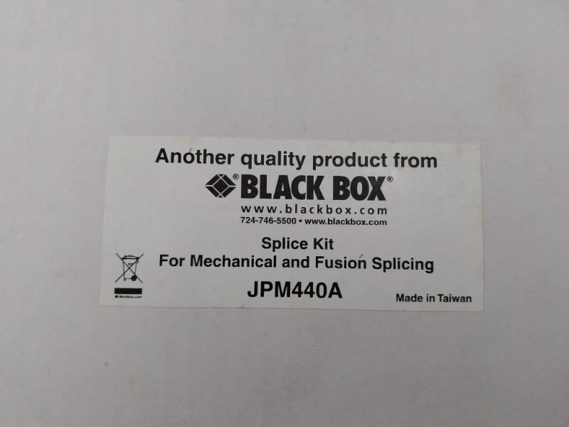Black Box Jpm440A Splice Tray Kit For Mechanical And Fusion