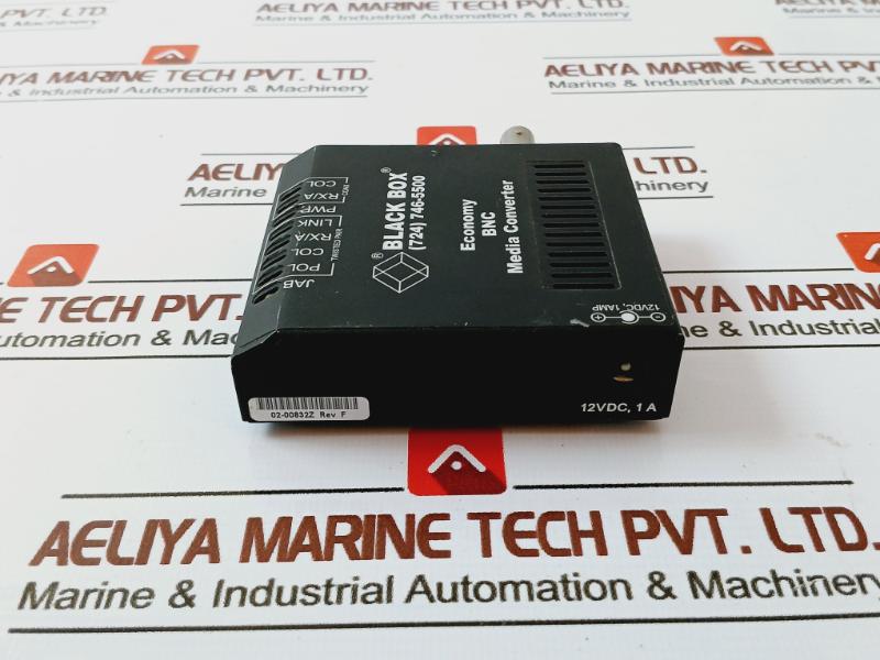 Black Box Le1502a-r3 Economy Bnc Media Converter 12vdc 1amp