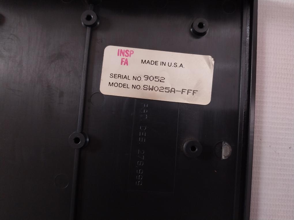 Black Box Sw025A-fff Abc Manual Switch Rev C