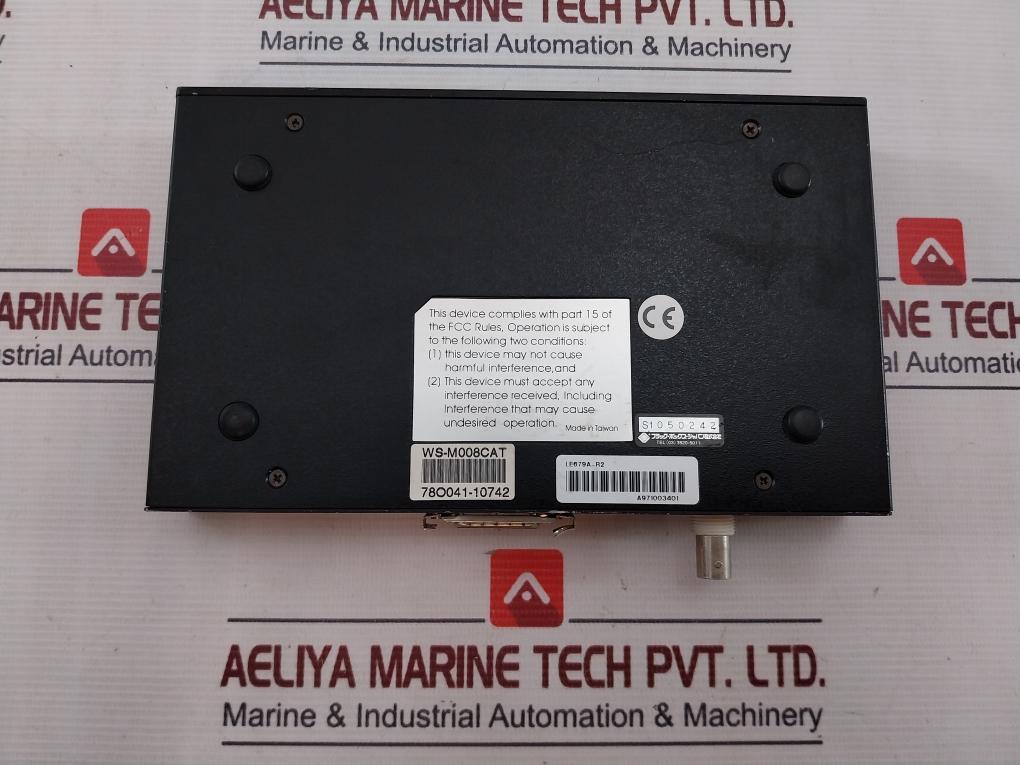 Black Box Ws-m008Cat Power Over Ethernet (Poe) Switch A971003401