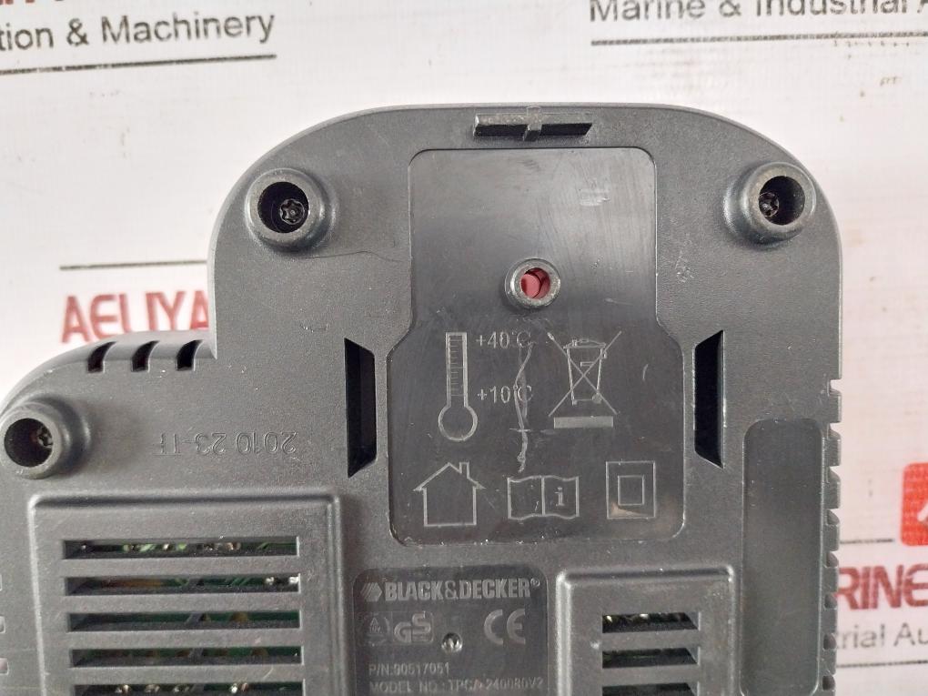 Black & Decker Tpca-240080V2 Battery Charger 9.6V/12V/14.4V/18V/24V 38W Max