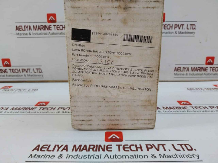 Blackhawk Pumps M100003087 Msleeve Shaft Cntfg Pump 2.50 In Od