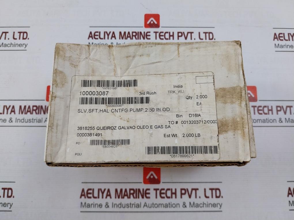 Blackhawk Pumps M100003087 Msleeve Shaft Cntfg Pump 2.50 In Od