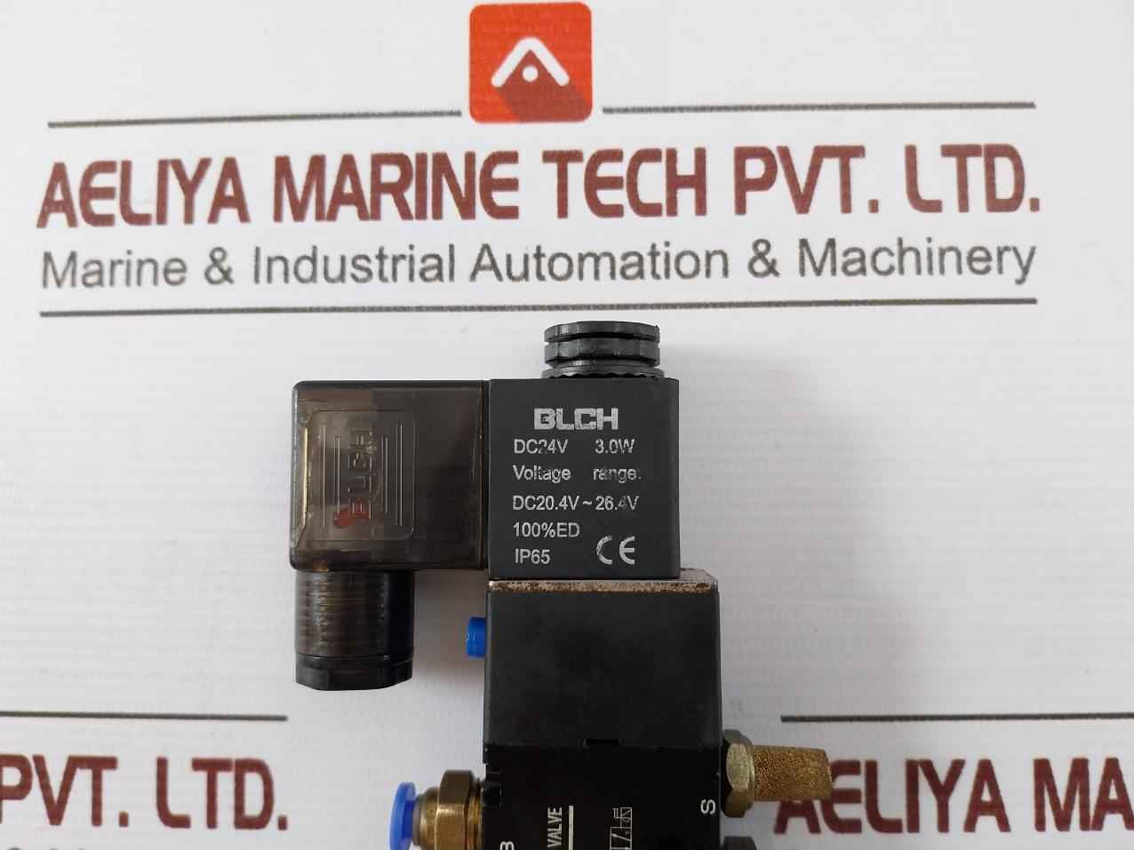 Blch 4V210-08 Solenoid Valve 0.15-0.8Mpa A-07 Ip65 Dc24V 3.0W