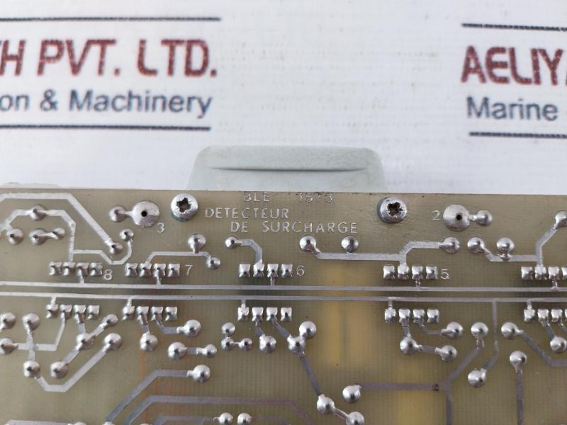 BLE 1673 Overload Detector Printed Circuit Board