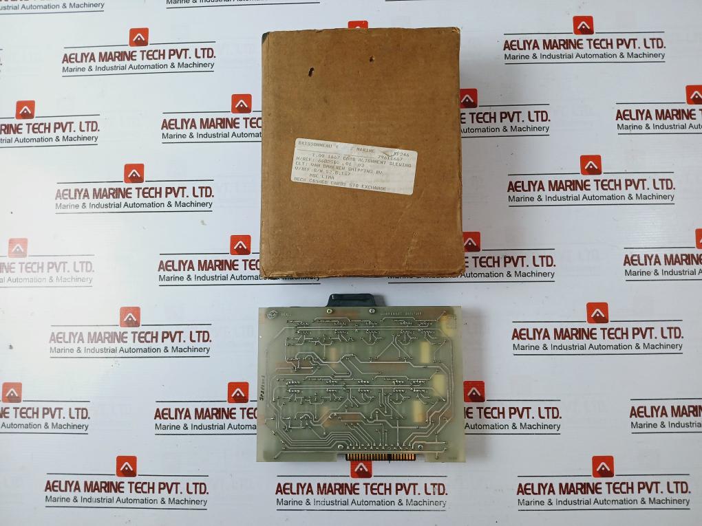 Blm 1667 Marine Alignment Rotation Slewing Card Kf246