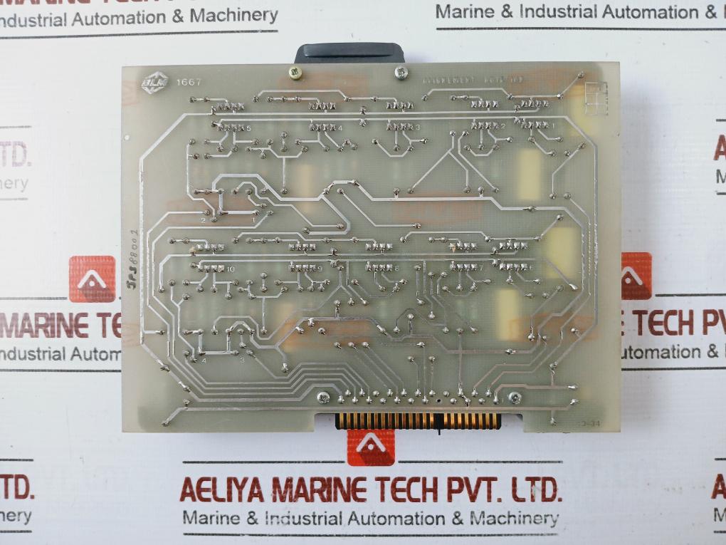 Blm 1667 Marine Alignment Rotation Slewing Card Kf246