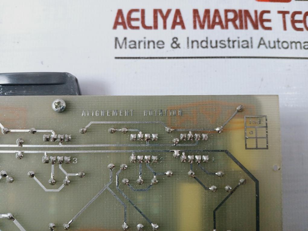 Blm 1667 Marine Alignment Rotation Slewing Card Kf246