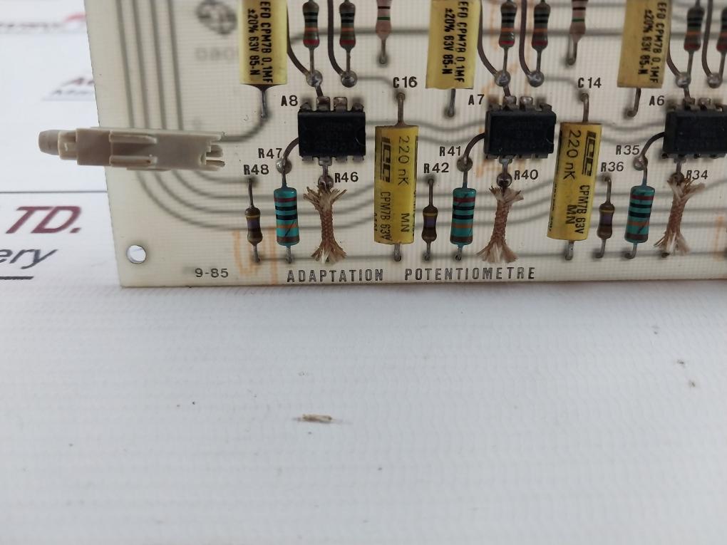 Blm 2060 Adaptation Potentiometer Printed Circuit Board