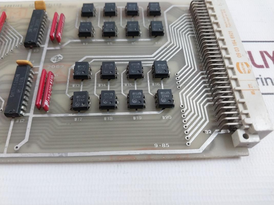 Blm 2062 Sorties Optocoupleur Pcb Card